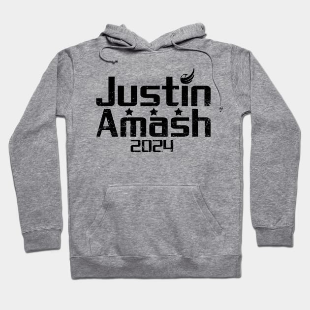 Justin Amash 2024 Hoodie by The Libertarian Frontier 